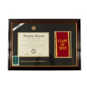 USC Trojans Windsor Diploma Frame With Sash Cut Out 8.5 x 11 Diploma Frame BA/MA/PHD